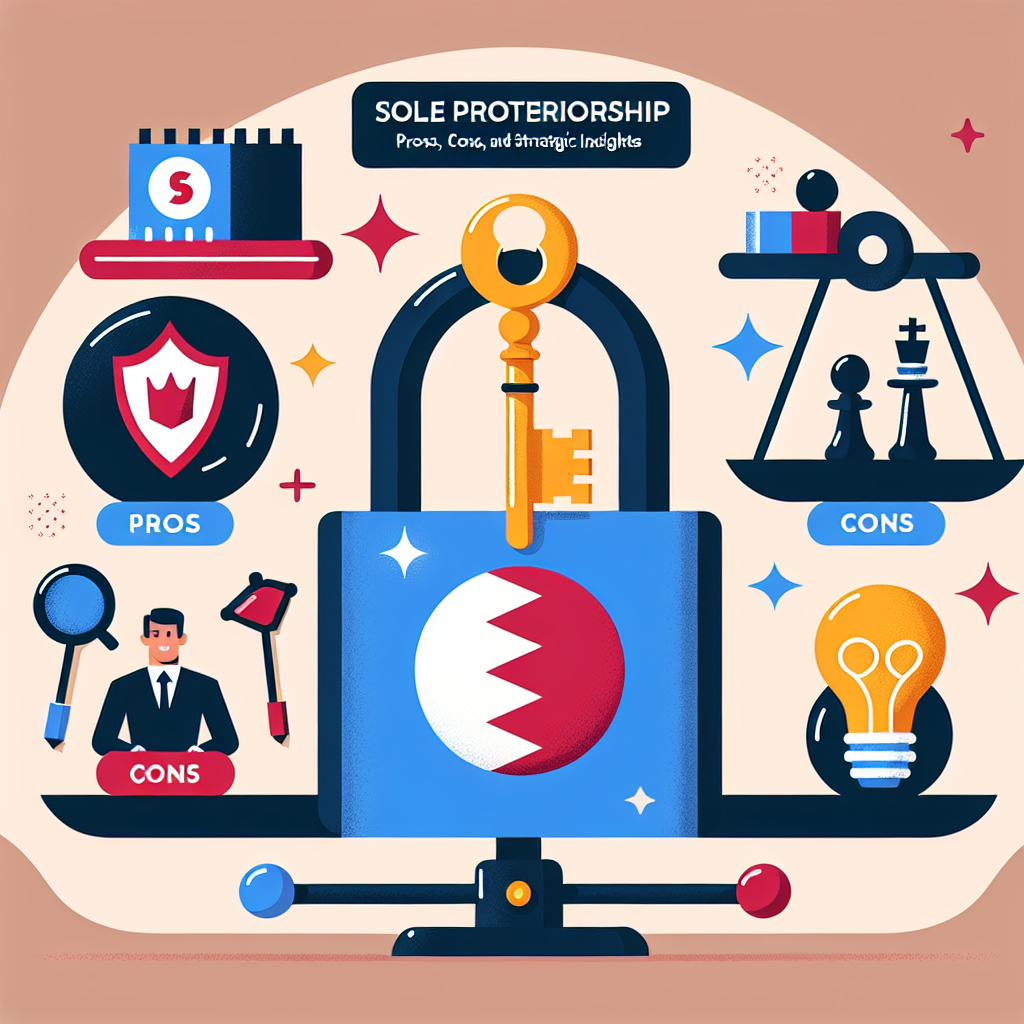 Unlocking Sole Proprietorship in Bahrain: Pros, Cons, and Strategic Insights