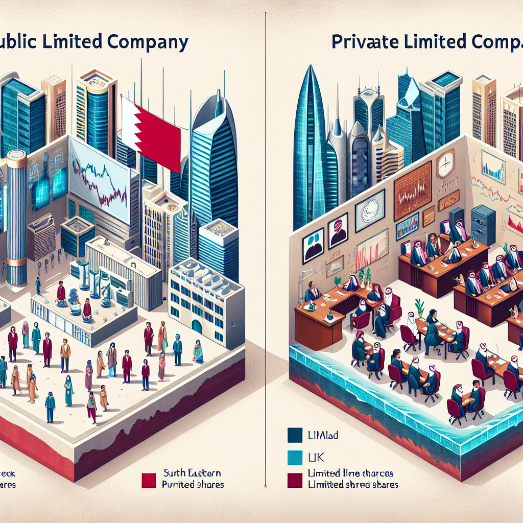 Public vs Private Limited Companies in Bahrain: Selecting the Ideal Business Structure