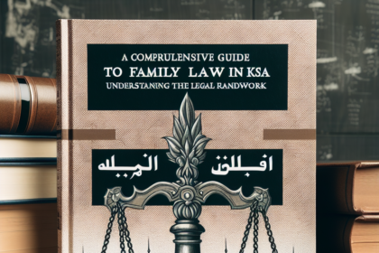 A Comprehensive Guide to Family Law in KSA: Understanding the Legal Framework