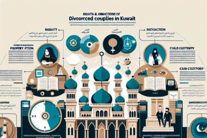 Rights and Obligations of Divorced Couples in Kuwait: A Complete Overview