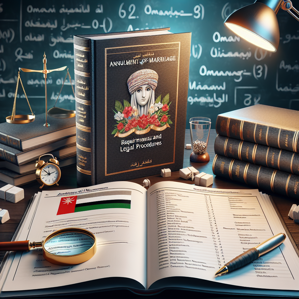 Annulment of Marriage in Oman: Requirements and Legal Procedures Demystified