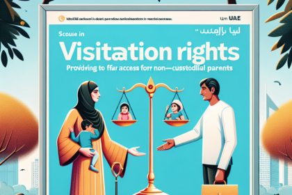 Visitation Rights in UAE: Ensuring Fair Access for Non-Custodial Parents