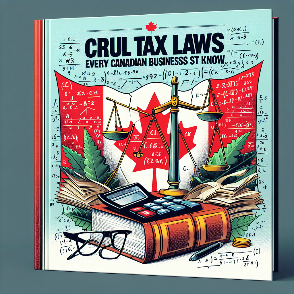 Crucial Tax Laws Every Canadian Business Must Know