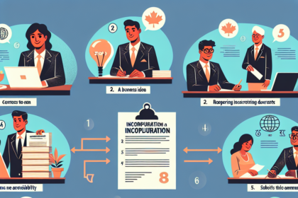 8 Steps to Incorporate a Business in Canada: A Comprehensive Guide