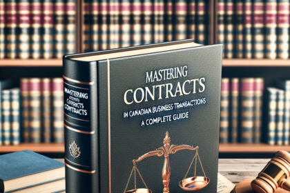 Mastering Contracts in Canadian Business Transactions: A Complete Guide