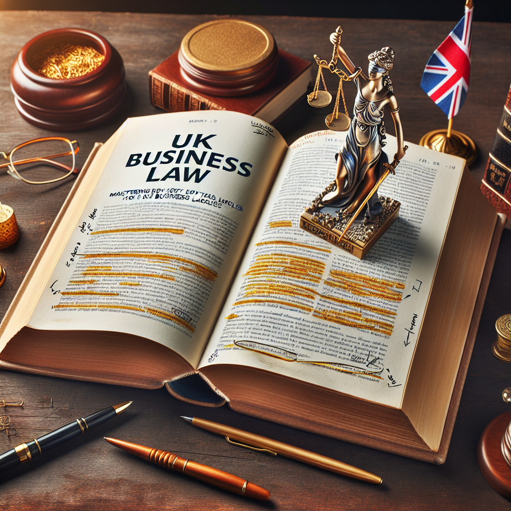 Mastering Key Legal Principles in UK Business Law