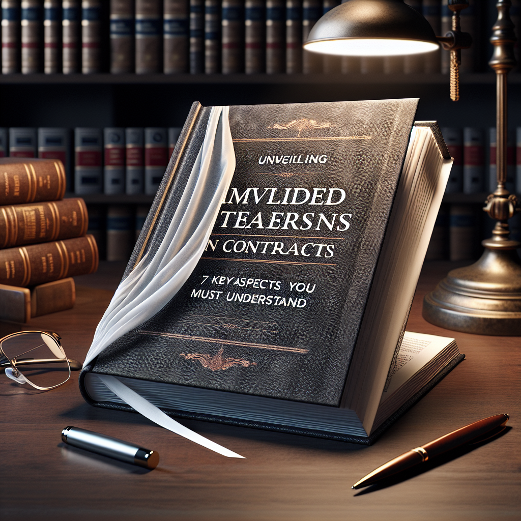 Unveiling Implied Terms in Contracts: 7 Key Aspects You Must Understand