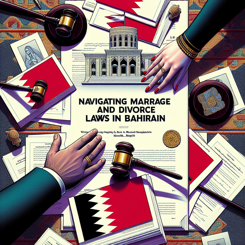 Navigating Marriage and Divorce Laws in Bahrain: A Comprehensive Guide