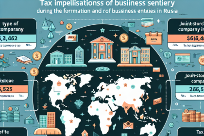 Tax Implications at Formation and Registration of Business Entities in Russia