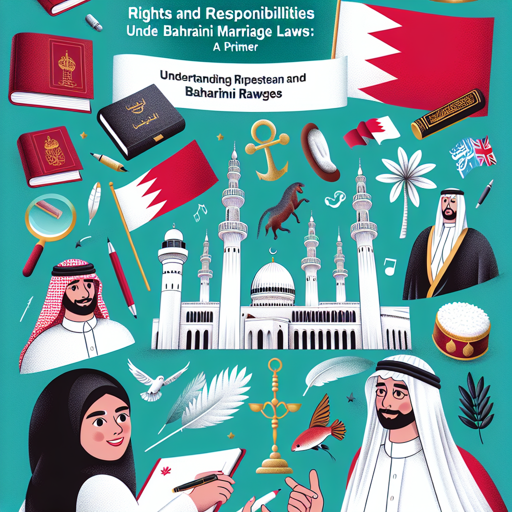 Understanding Rights and Responsibilities under Bahraini Marriage Laws: A Primer