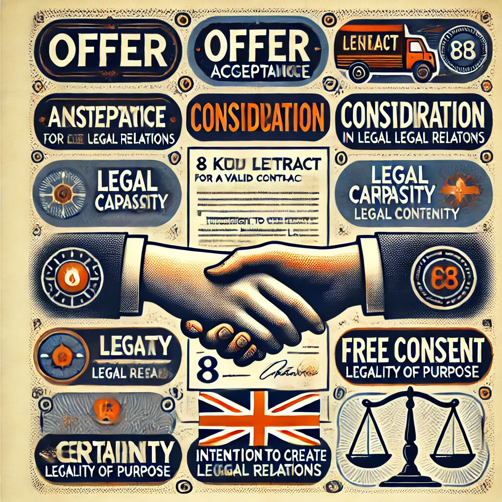 8 Key Elements for a Valid Contract in UK Business Law